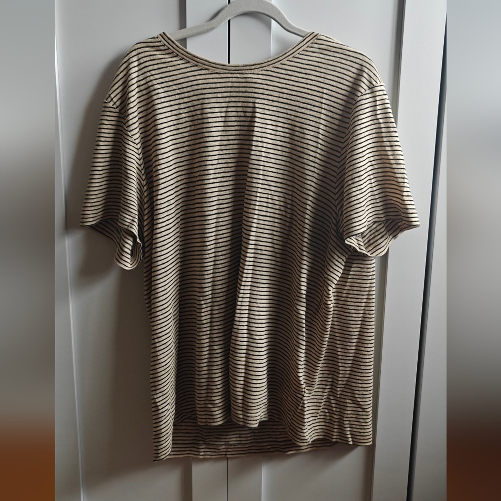 Cos CREW-NECK LINEN T-SHIRT, M - Picture 4 of 8